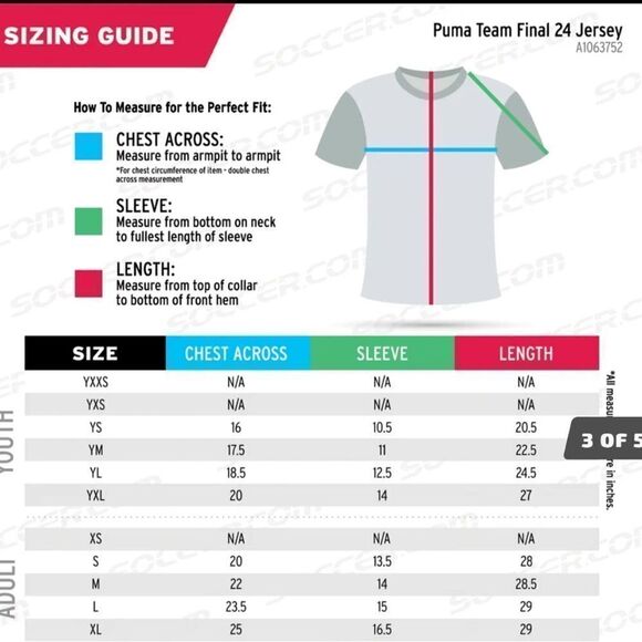 Puma Youth TeamFinal 24 Jersey! - Picture 8 of 10